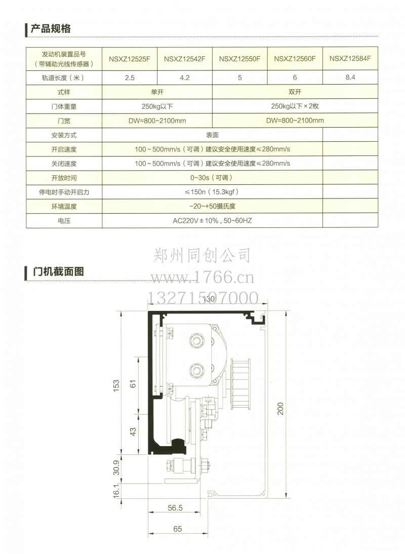 松下重型門(mén)