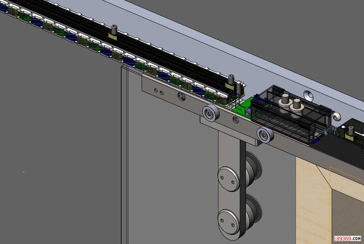 磁懸浮自動門電機