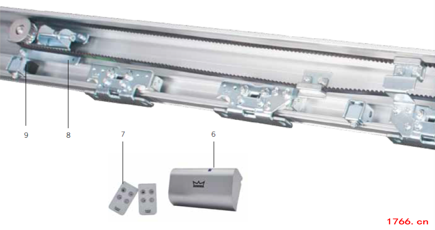 多瑪自動門ES68配件圖2