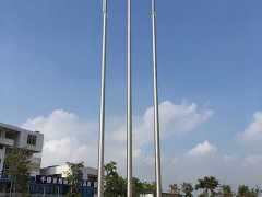 商丘不銹鋼錐形旗桿安裝,電動旗桿