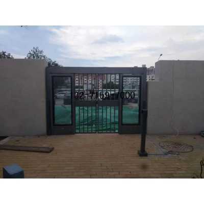 鄭州人臉識別電動門安裝圖2