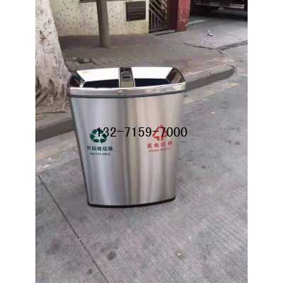 鄭州不銹鋼垃圾桶圖2
