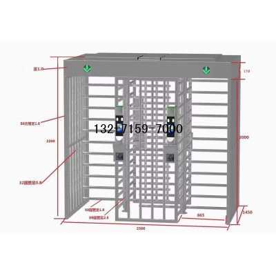 通道閘安裝尺寸圖紙，三輥閘，不銹鋼轉(zhuǎn)門，擺閘圖7