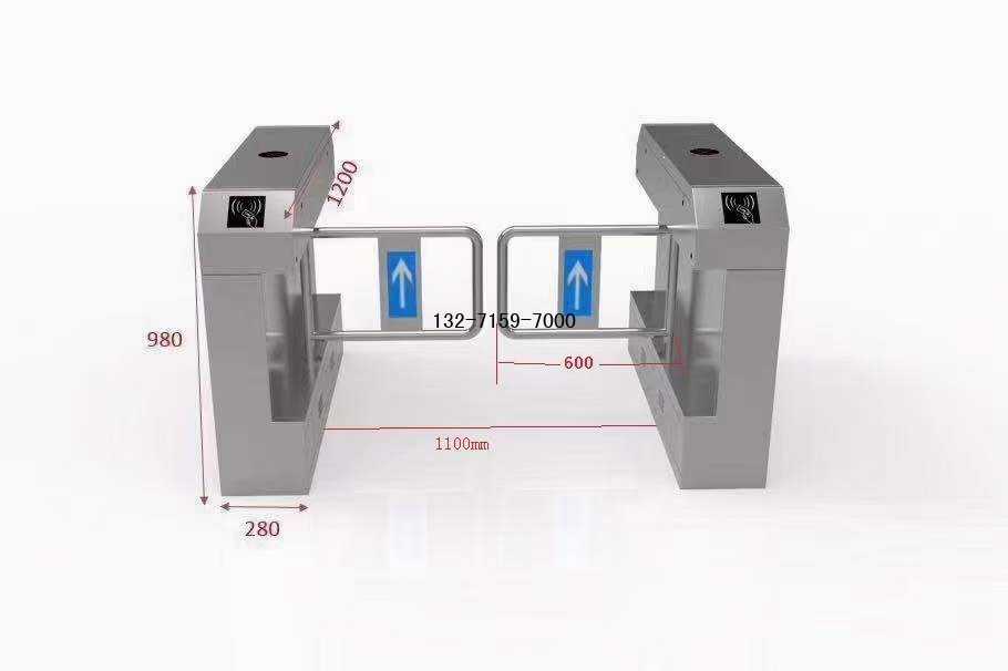 不銹鋼擺閘安裝尺寸