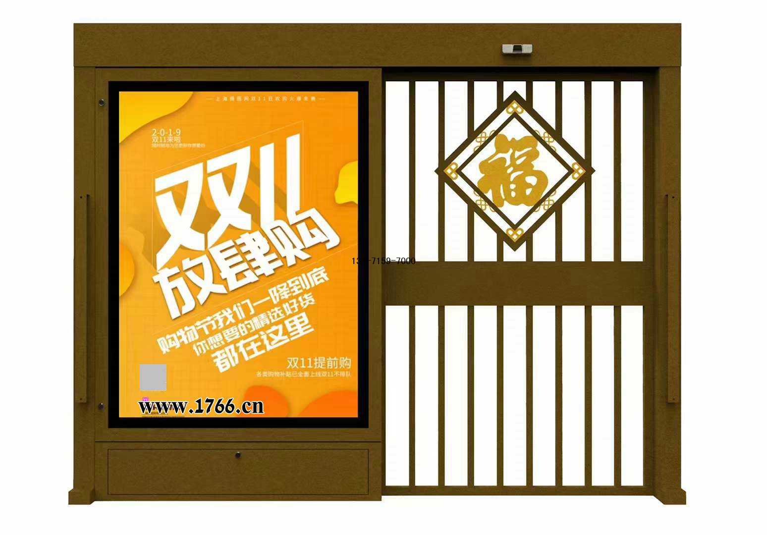 鄭州小區(qū)門禁自動門