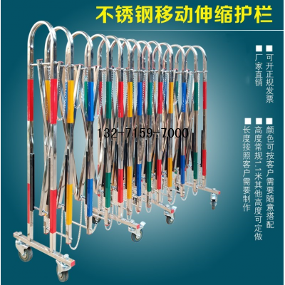 不銹鋼伸縮拱門式圍欄圖5