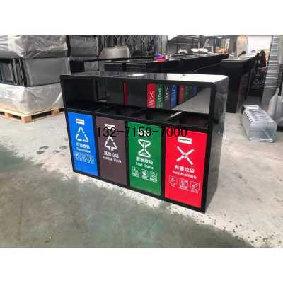 鄭州不銹鋼垃圾桶，來圖定制，現(xiàn)貨不銹鋼垃圾桶圖2