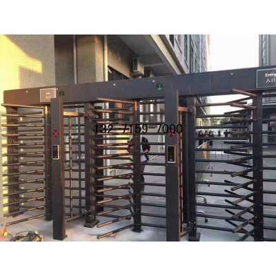 鄭州門禁自動(dòng)轉(zhuǎn)門，單向通行門禁不銹鋼轉(zhuǎn)門圖3