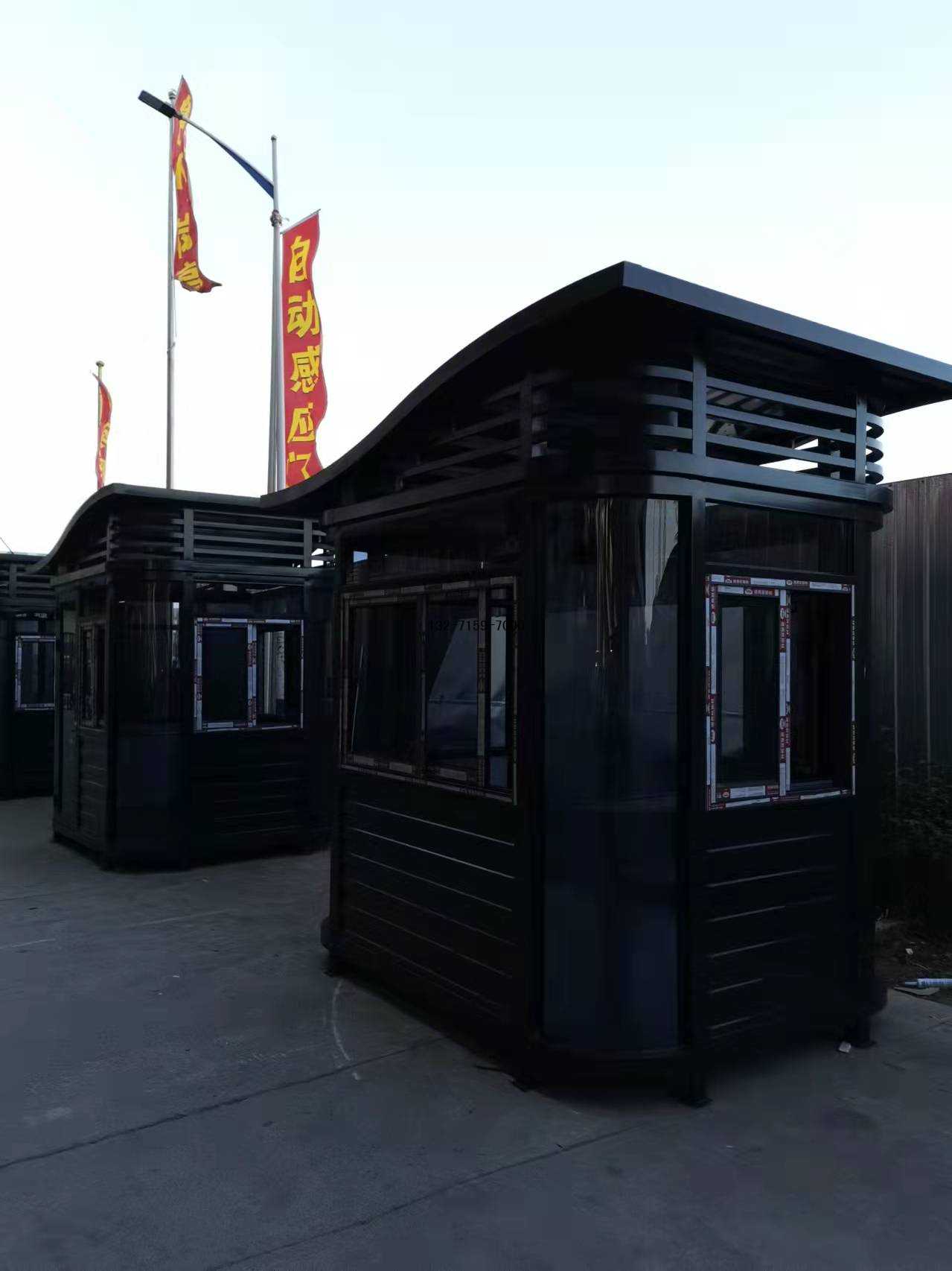 氟碳漆钢l构岗亭