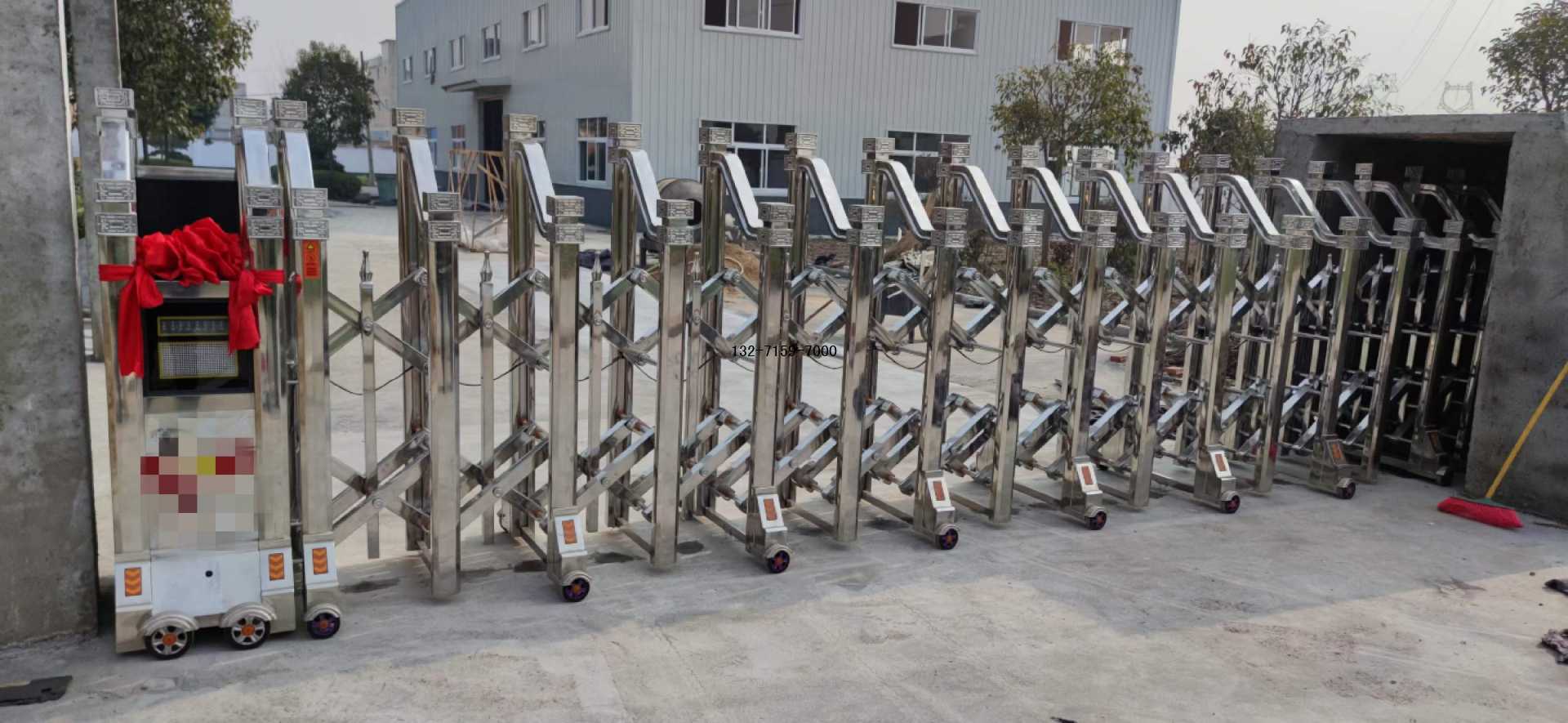 鄭州不銹鋼電動(dòng)伸縮門