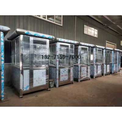 鄭州同創(chuàng)現貨崗亭，不銹鋼崗亭現貨常用尺寸，現貨不銹鋼崗亭圖1