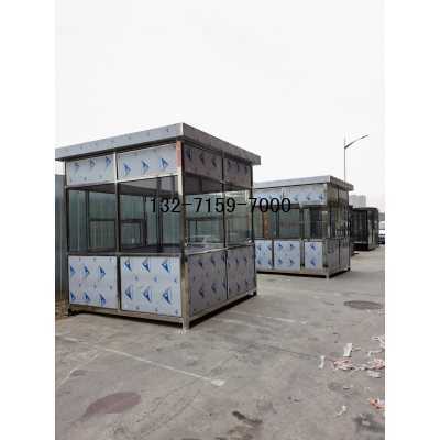 鄭州同創(chuàng)現貨崗亭，不銹鋼崗亭現貨常用尺寸，現貨不銹鋼崗亭圖2