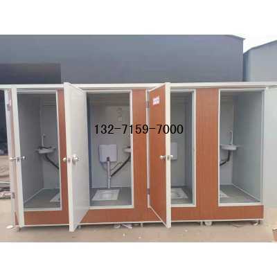 鄭州移動(dòng)廁所，四蹲位移動(dòng)廁所鄭州現(xiàn)貨圖1