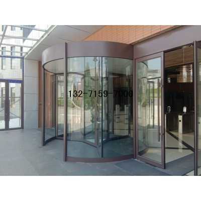 直流24V無刷電機驅(qū)動三翼旋轉(zhuǎn)門，鄭州自動旋轉(zhuǎn)門安裝廠家圖1