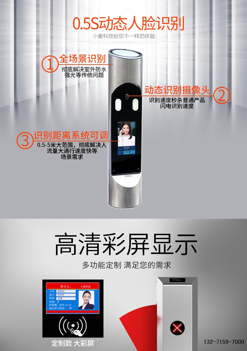 人臉識(shí)別門禁機(jī)