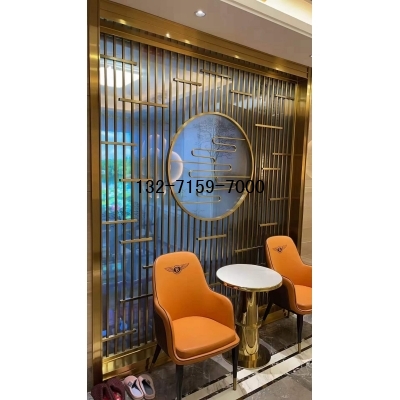 長治生產(chǎn)不銹鋼屏風(fēng)廠家圖2