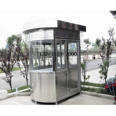 不銹鋼圓弧崗?fù)?，看看同?chuàng)不銹鋼圓弧玻璃崗?fù)さ膱D片圖2