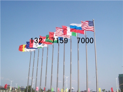 河南不銹鋼電動旗桿