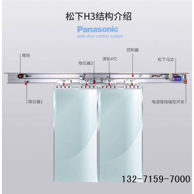 松下h3自動門電機圖2