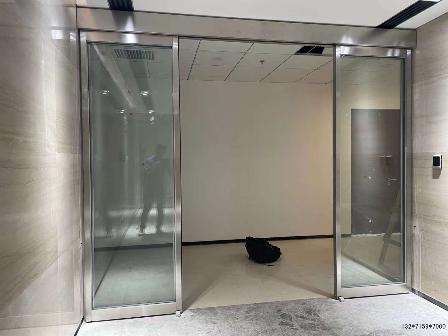 不銹鋼門禁自動門