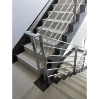 不銹鋼矩形方管樓梯護(hù)欄