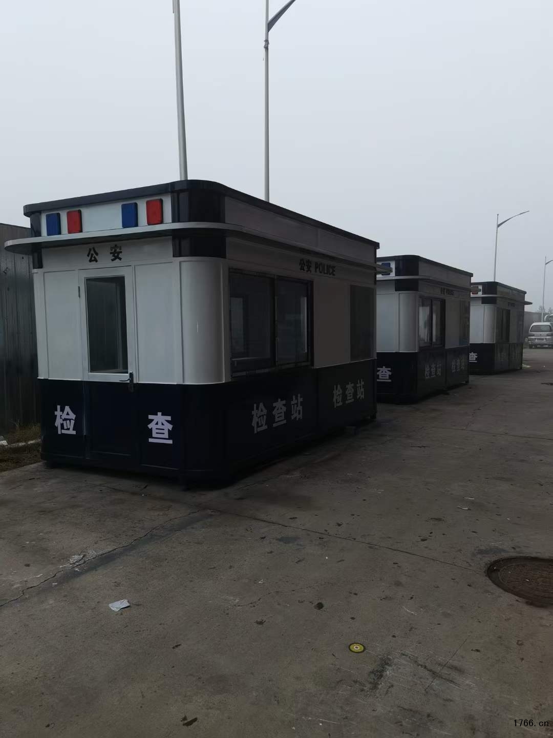 檢***站崗亭圖片