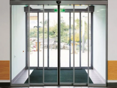 磁懸浮重疊自動門