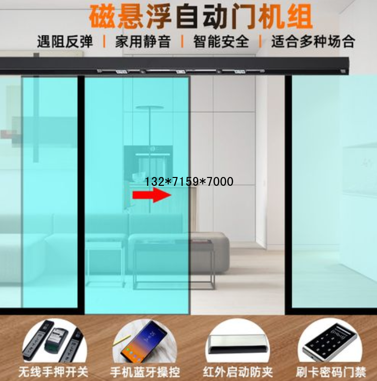 磁懸浮平移電動(dòng)門