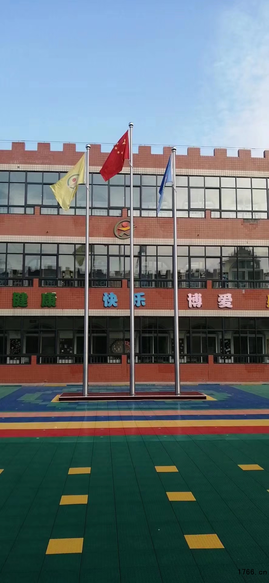 電動不銹鋼旗桿