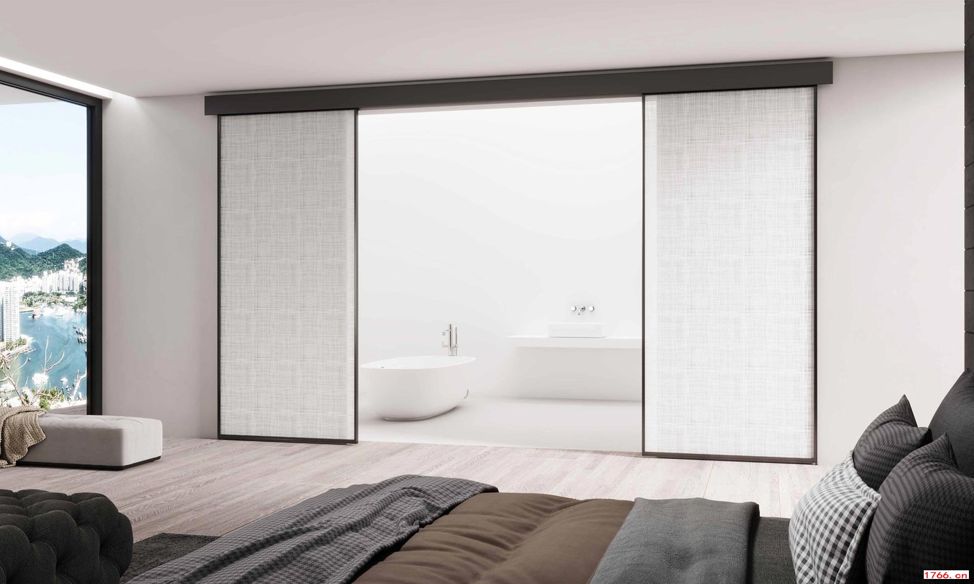 磁懸浮側(cè)掛自動門