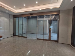 不銹鋼玫瑰金自動(dòng)感應(yīng)門