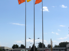 三支旗桿的高度是多少合適？