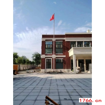 電動旗桿漢白玉旗臺的結(jié)構(gòu)設計圖1