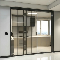 廚房自動門_磁懸浮智能門