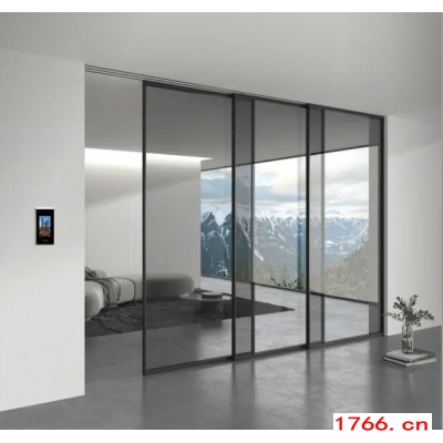 廚房自動門_磁懸浮智能門圖2