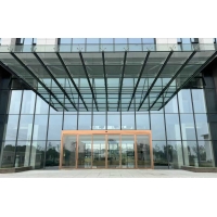 不銹鋼玫瑰金自動(dòng)感應(yīng)門_鄭州同創(chuàng)自動(dòng)門