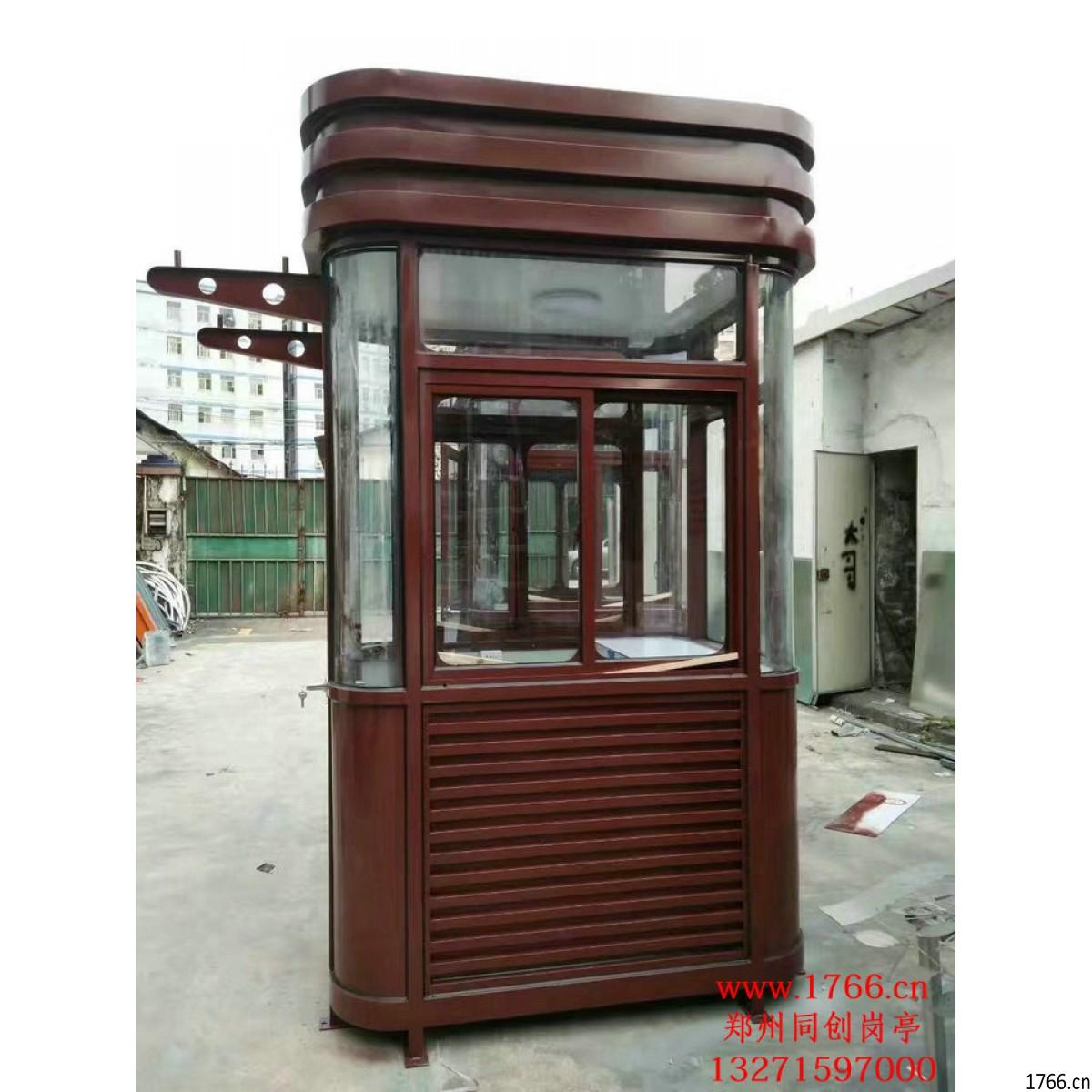 鄭州氟碳漆崗亭，鋼結(jié)構(gòu)氟碳漆崗亭生產(chǎn)廠家，鄭州同創(chuàng)崗亭圖3