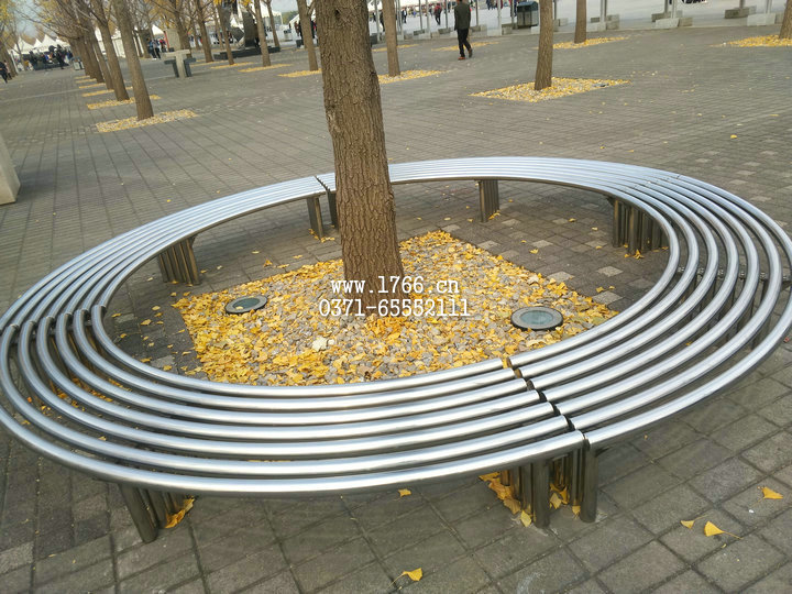 不銹鋼公園座椅