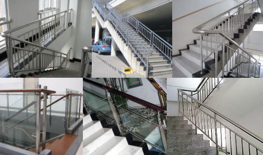 不銹鋼樓梯扶手圖片
