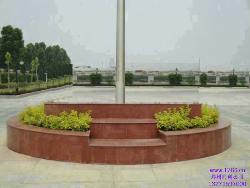 項(xiàng)目部旗臺(tái)