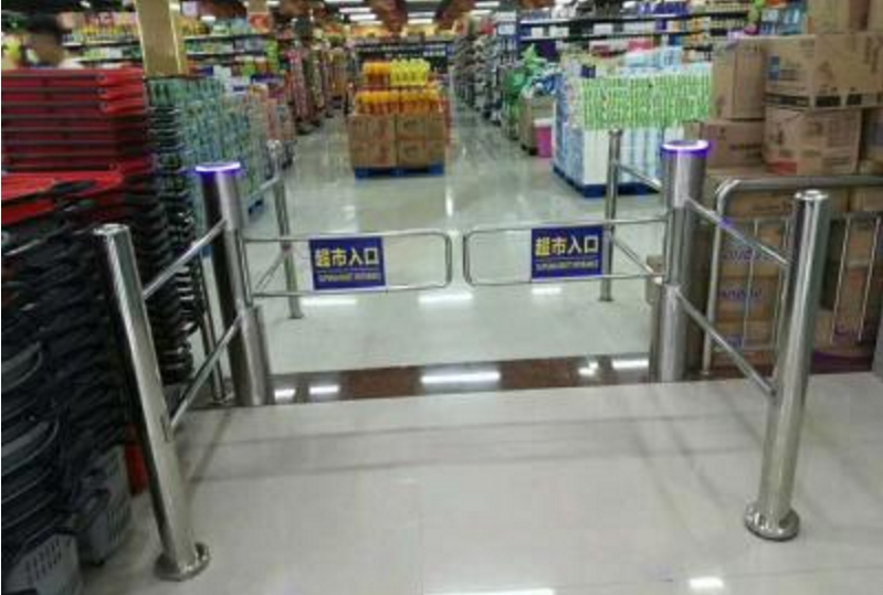 超市擺閘